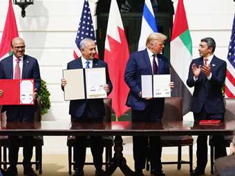 Bloomberg: Πλήγμα για τις "Συμφωνίες του Αβραάμ", καθώς τα κράτη του Κόλπου δυσανασχετούν με το Ισραήλ