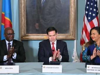 ΛΔ Κονγκό-Ρουάντα: Ειρηνευτική συμφωνία, με τη μεσολάβηση των ΗΠΑ, υπέγραψαν οι δύο χώρες