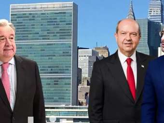 Κυπριακό: Εντός της ημέρας το δείπνο Χριστοδουλίδη-Τατάρ-Γκουτέρες στη Ν. Υόρκη - Επιμένουν σε γραμμή "δύο κρατών" οι Τουρκοκύπριοι