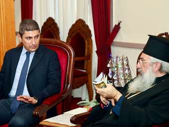 Λ. Αυγενάκης: Αναγκαία η συνεργασία πολιτείας - Εκκλησίας Κρήτης για την προστασία του περιβάλλοντος