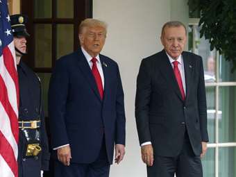 Τηλεφωνική επικοινωνία Ερντογάν - Τραμπ για Γάζα και αμυντική βιομηχανία