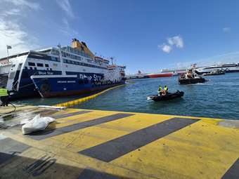 ΟΛΠ: Ολοκληρώθηκε η άσκηση ετοιμότητας για την αντιμετώπιση περιστατικών ρύπανσης στο λιμάνι του Πειραιά
