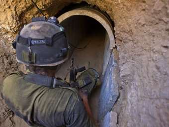 Ισραήλ: Ο στρατός ανακοινώνει ότι ανακάλυψε "το μεγαλύτερο τούνελ" κάτω από τη Λωρίδα της Γάζας