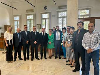 Επίσκεψη του Γ. Στουρνάρα και μελών της διοίκησης της ΤτΕ στην Κρήτη