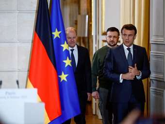 Η σημασία της συνάντησης του Ζελένσκι με τον Μακρόν και τον Σολτς