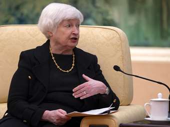 Η αμερικανίδα υπουργός Οικονομικών Τζάνετ Γέλεν επισκέπτεται την Κίνα