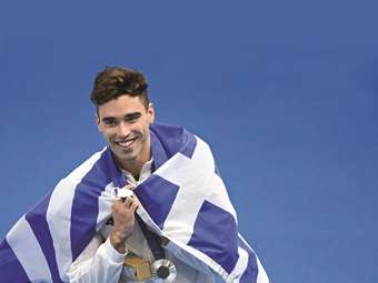 Απόστολος Χρήστου: Ένας από τους πιο λαµπρούς Έλληνες αθλητές της κολύµβησης