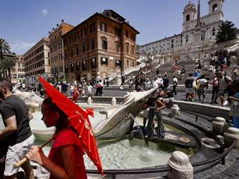 Υψηλές θερμοκρασίες πλήττουν όλες τις χώρες της νότιας Ευρώπης