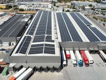 ΑΕΝΑΟΣ - Καραμολέγκος: Oλοκλήρωση φωτοβολταϊκού συστήματος αυτοπαραγωγής 2.136 kW για την αρτοβιομηχανία