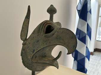 Επαναπατρισμός της Χάλκινης Κεφαλής Γρύπα από το ΜΕΤ στην Ελλάδα