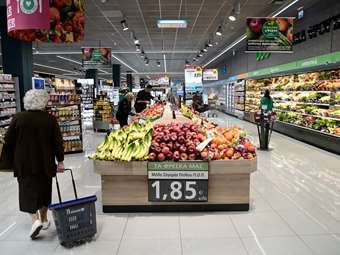 Eurostat: Στο 2,6% από 2,7% αναθεωρήθηκε ο πληθωρισμός στην Ελλάδα για τον Απρίλιο - Στο 2,2% η ευρωζώνη