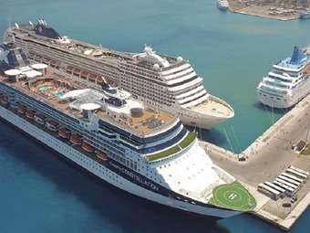 Αύξηση των επιβατών κρουαζιέρας στο λιμάνι της Κέρκυρας στο εννεάμηνο