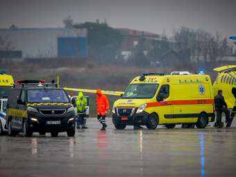 Αναχώρησε από τη Ρουμανία το C130 με τις σορούς των 7 οπαδών του ΠΑΟΚ