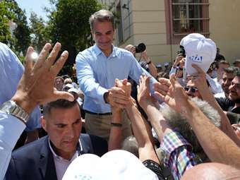 Από το Ηράκλειο ξεκίνησε o Κυρ. Μητσοτάκης την περιοδεία του στην Κρήτη