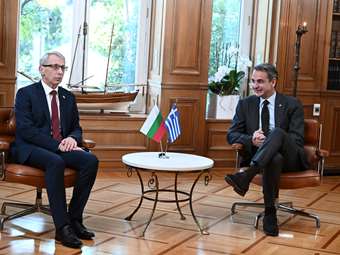 Ενέργεια και μεταφορές στην πρώτη γραμμή της συνάντησης Μητσοτάκη με τον Βούλγαρο ομόλογό του