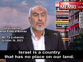 Πόλεμος Ισραήλ-Χαμάς: Η επίθεση της 7ης/10 είναι μόνο η αρχή, προειδοποιεί αξιωματούχος της Χαμάς