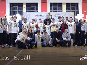 H Πειραιώς και o Οργανισμός Eurohoops συνεχίζουν το πρόγραμμα Equall Hoops για δεύτερη χρονιά στην Αθήνα