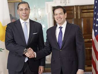 Συνάντηση Ρούμπιο με Κύπριο ΥΠΕΞ: Συζήτησαν για ενέργεια, Κυπριακό, Μέση Ανατολή