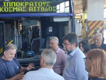 Βασίλης Οικονόμου: Ανανεώνουμε τον στόλο των τρόλεϊ με νέα οχήματα