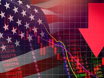 Παραμένουν οι πιέσεις στη Wall και μετά τα πρακτικά της Fed