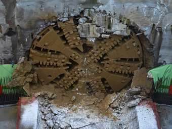 Γραμμή 4 Μετρό: Στον σταθμό "Ευαγγελισμός" ο μετροπόντικας "Αθηνά"