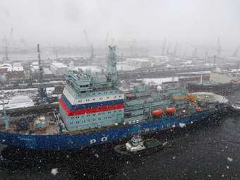 Ρωσικό πυρηνοκίνητο παγοθραυστικό υπέστη ζημιά στην Αρκτική