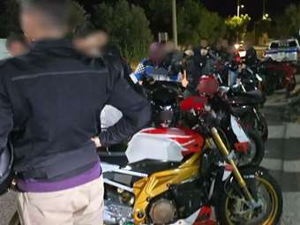 Χιλιάδες ευρώ πρόστιμα και συλλήψεις σε κόντρες μοτοσυκλετών