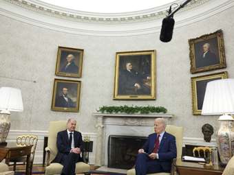 Επίσκεψη του καγκελάριου Όλαφ Σολτς στην Ουάσινγκτον, 8-9 Φεβρουαρίου