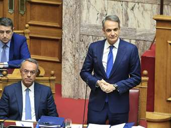 Κ. Μητσοτάκης: "Ουρά" της Ζ. Κωνσταντοπούλου ο Ν. Ανδρουλάκης