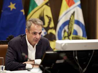 Eπανέλαβε τη στήριξη της Ελλάδας προς την Ουκρανία o Κυρ. Μητσοτάκης