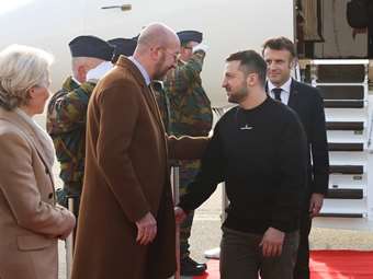 Σ. Μισέλ προς Β. Ζελένσκι: Καλώς ήρθατε στο σπίτι, καλώς ήρθατε στην ΕΕ