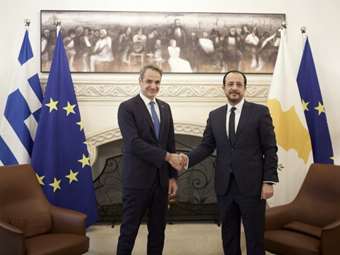 Κρίσιμη συνάντηση Μητσοτάκη-Χριστοδουλίδη με μενού τα ενεργειακά