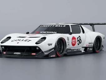 H Liberty Walk τόλμησε να αγγίξει μια Lamborghini Miura και αυτό είναι το αποτέλεσμα