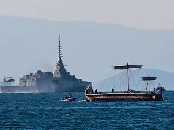 Στην Ελλάδα ο "Κίμων", η πρώτη ελληνική φρεγάτα FDI HN "Belharra" - Βίντεο από την τελετή υποδοχής (upd)