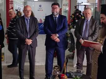 Εγκαίνια των νέων κτιρίων του ΟΑΣΑ παρουσία του υφυπουργού Μεταφορών Βασίλη Οικονόμου