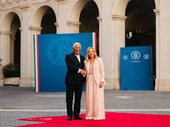 Ιταλία: Συνάντηση Μελόνι με Αντόνιο Κόστα