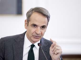 Σε εξέλιξη η συνάντηση του  Κ. Μητσοτάκη με εκπροσώπους κτηνοτρόφων στο Μαξίμου