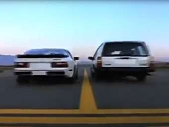 Δείτε το διαφημιστικό σποτ του Volvo 740 με την Porsche 944 που έμεινε στην ιστορία