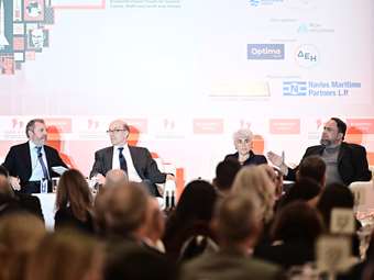 Πάνελ Economist: Τι είπαν B. Μαρινάκης και Αγγ. Φράγκου για τις γεωπολιτικές εξελίξεις και τους αμερικανικούς δασμούς