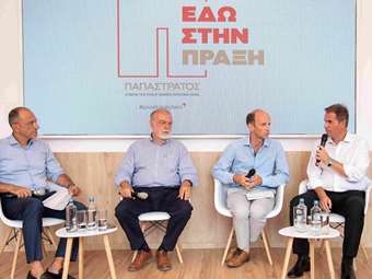 Παπαστράτος στη ΔΕΘ: Συζήτηση για τις προκλήσεις της βιώσιμης διαχείρισης των υδάτινων πόρων