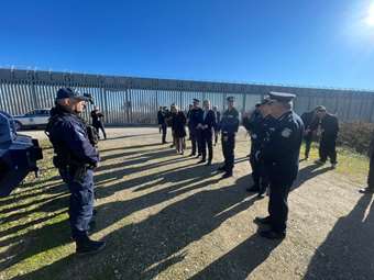 Έβρος: Τον φράχτη στα ελληνοτουρκικά σύνορα επισκέφθηκε ο ΥΠΕΞ της Ολλανδίας