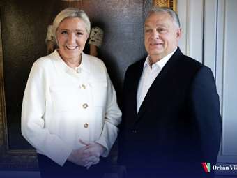 Συνάντηση Όρμπαν με Λεπέν - "Η μελλοντική πρόεδρος της Γαλλίας"