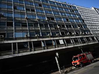 Έκρηξη βόμβας έξω από το υπουργείο Εργασίας