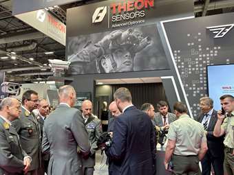 Η THEON παρουσίασε στη EUROSATORY 2024 οικοσύστημα νέων διασυνδεδεμένων συσκευών A.R.M.E.D. καθώς και νέα ηλεκτρο-οπτικά συστήματα που βασίζονται σε πλατφόρμες