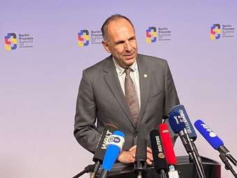 FM Gerapetritis in Luxembourg on Monday