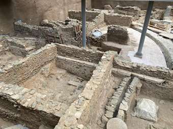 Λίνα Μενδώνη: Αυτοψία στο σταθμό Βενιζέλου του Μετρό Θεσσαλονίκης