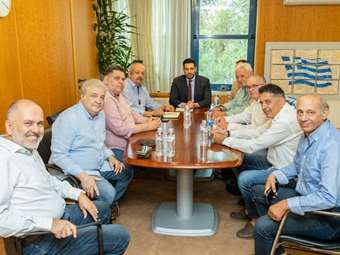 Συνάντηση Κωνσταντίνου Κυρανάκη με την Ομοσπονδία Ταξί