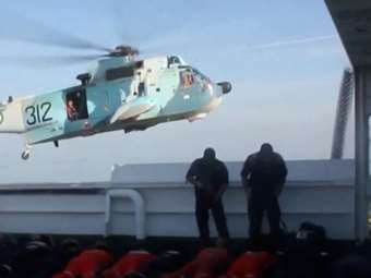 Ιράν: Η στιγμή της κατάληψης του ελληνόκτητου τάνκερ St Nikolas από ένοπλους