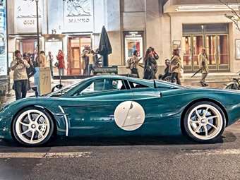 Μια μοναδική Pagani Huayra Codalunga με την υπογραφή της Hermes