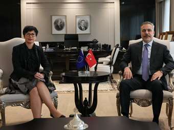 Συνάντηση Φιντάν με Επίτροπο Διεύρυνσης ΕΕ: Κυπριακό, Τελωνειακή Ένωση και θεωρήσεις Σένγκεν